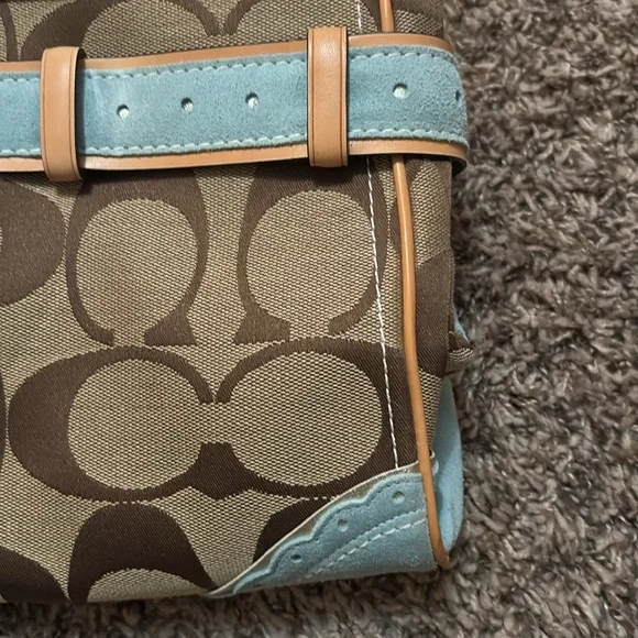 COACH Leather Y2K NWT Fish Under The Sea Satchel Purse Handbag  ONLY NWT ON POSH - Picture 9 of 15